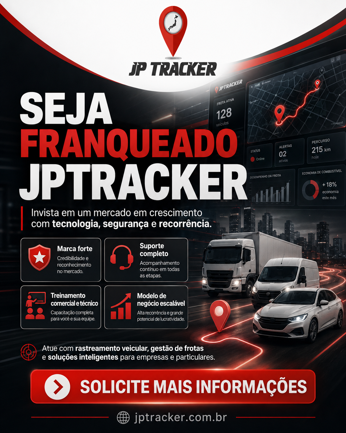 Seja Franqueado JPTracker